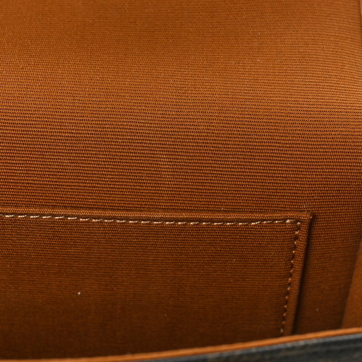 Triomphe Canvas Medium Folco Bag Tan