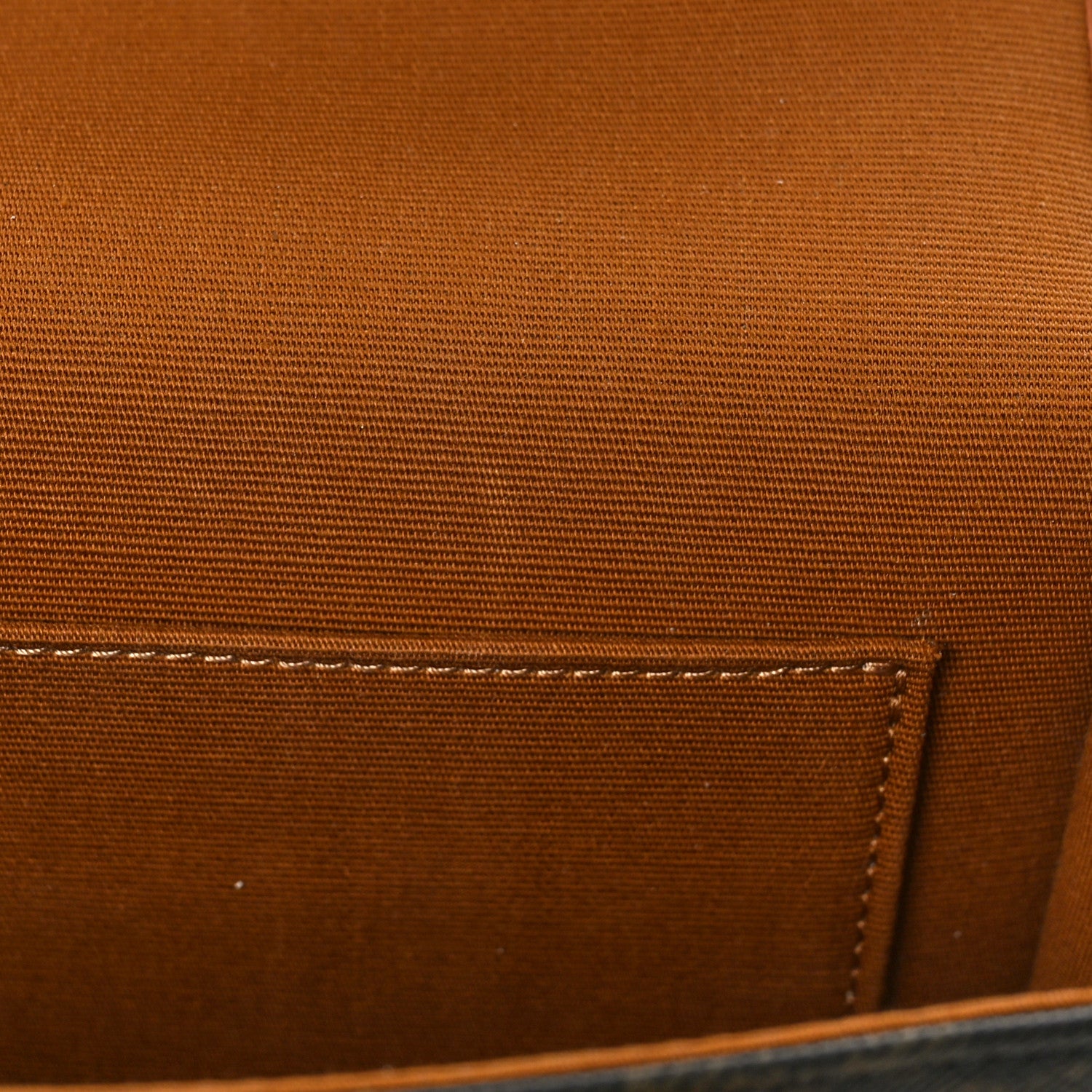 Celine Triomphe Canvas Medium Folco Bag Tan 8 of 8