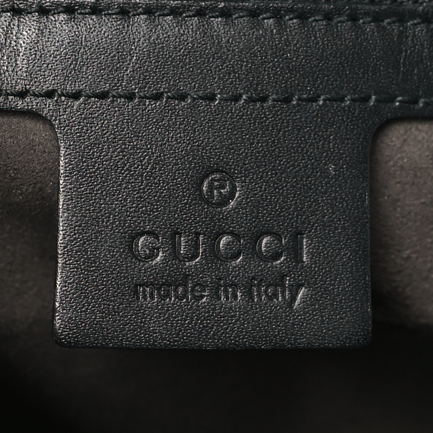 Gucci Guccissima Signature Small Day Backpack Black 7 of 13