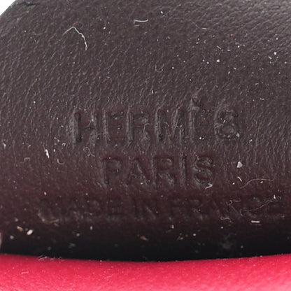 Hermes Milo Lambskin Grigri Rodeo Pegase Horse Bag Charm PM Framboise Rose Sakura Rouge Sellier 3 of 5