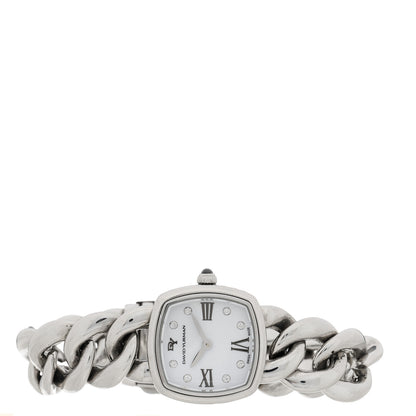 David Yurman Stainless Steel Diamond 23mm Albion Quartz Watch White 2 of 5