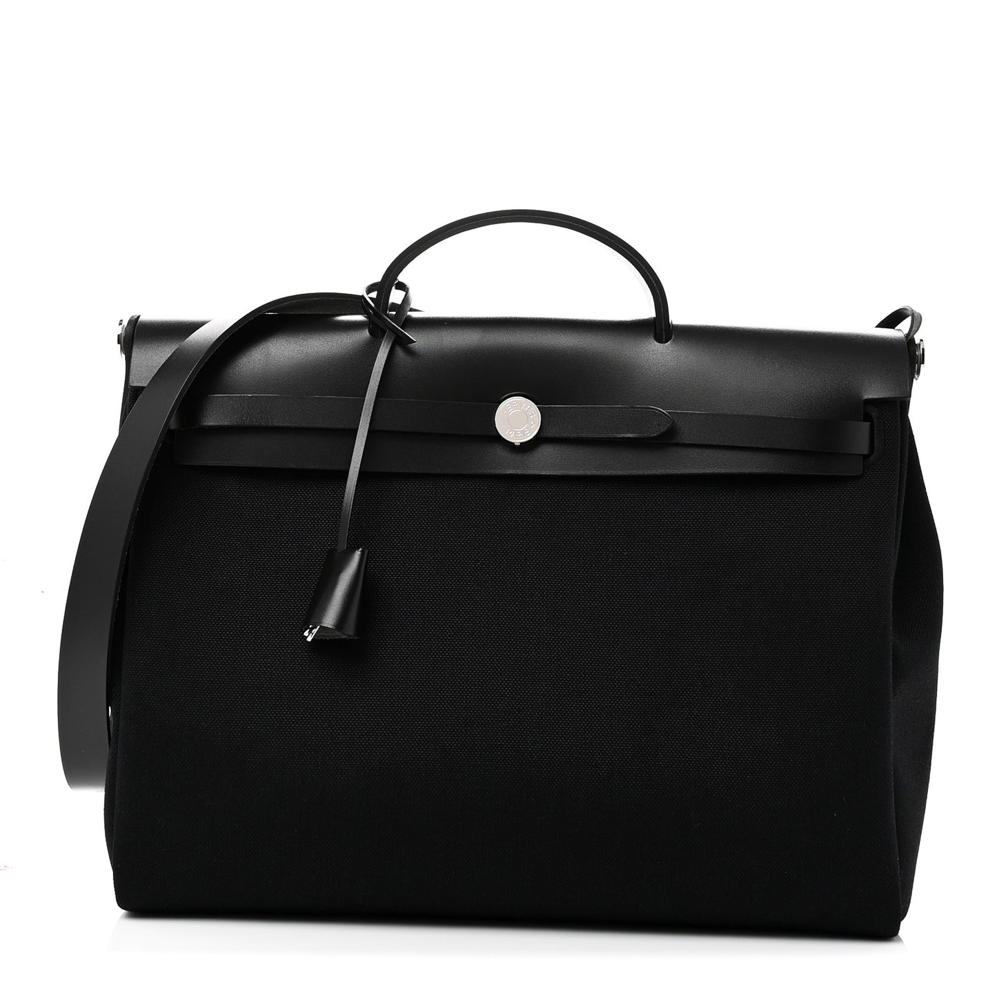 Military Toile Vache Hunter Herbag Messenger 39 Black