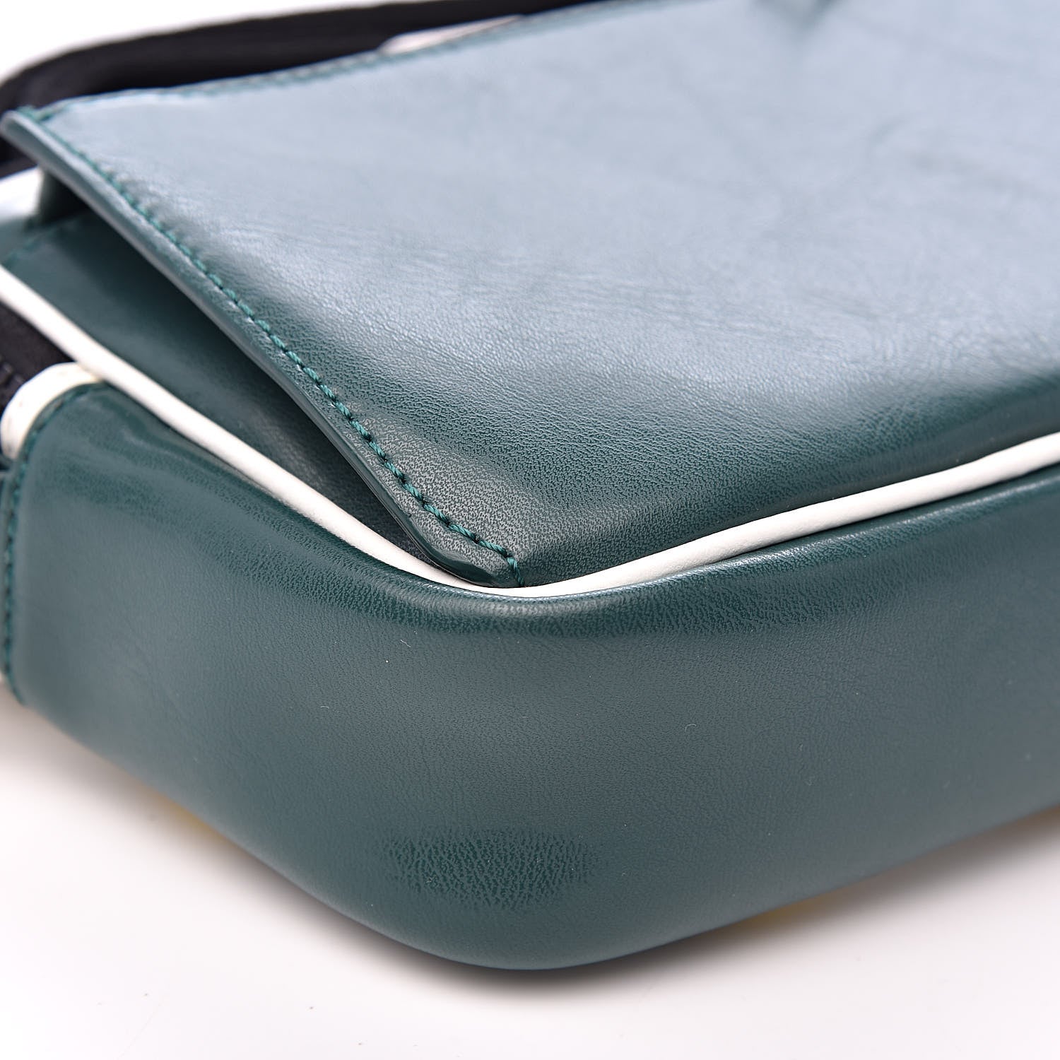 Givenchy Calfskin MC3 Crossbody Bag Oil Blue White 8 of 13