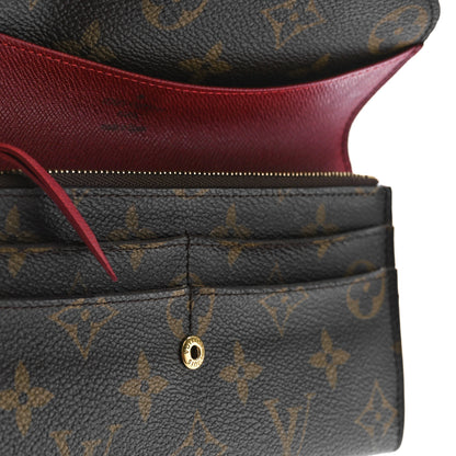 Louis Vuitton Monogram Emilie Wallet Rouge 10 of 10