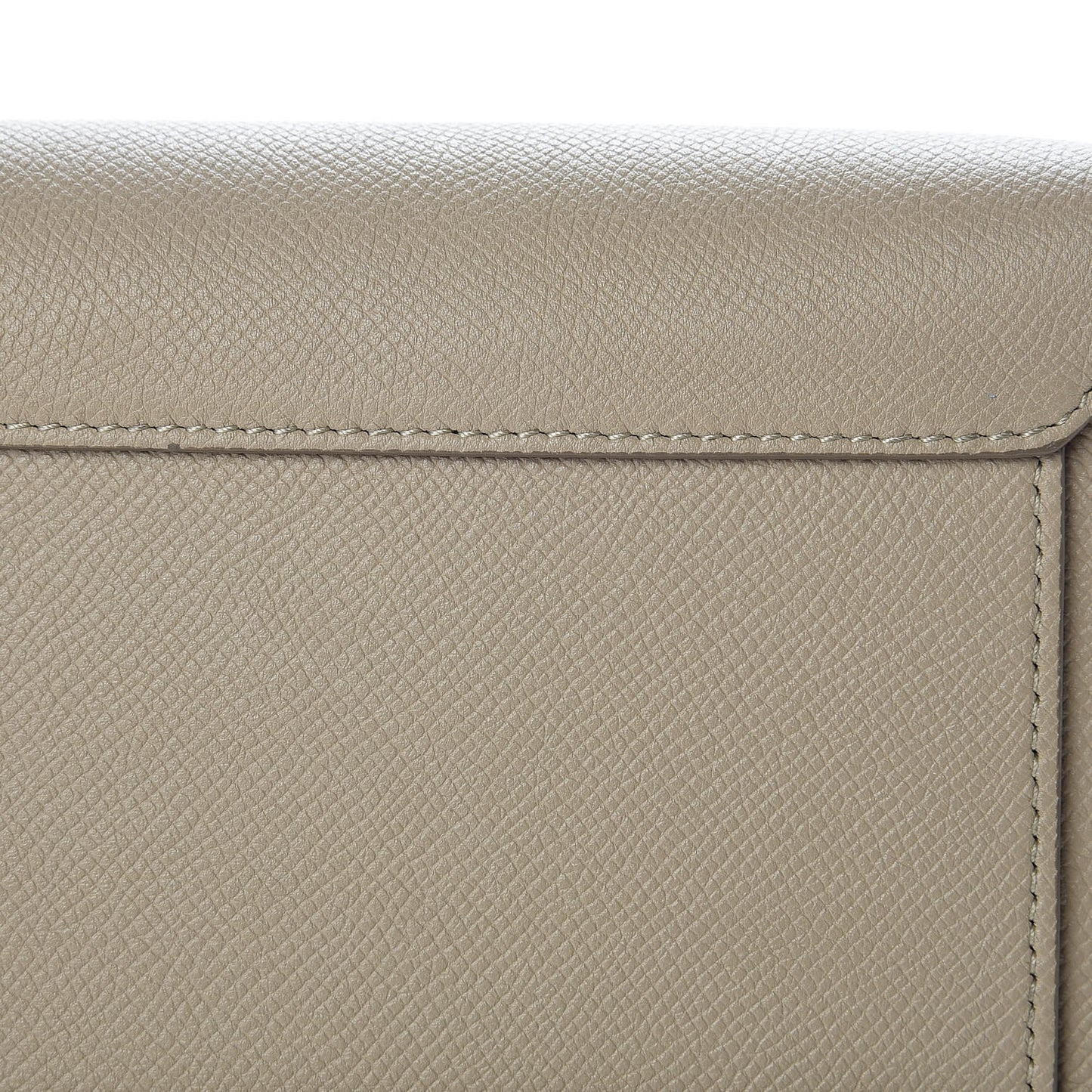 Grained Calfskin Micro Belt Bag Light Taupe