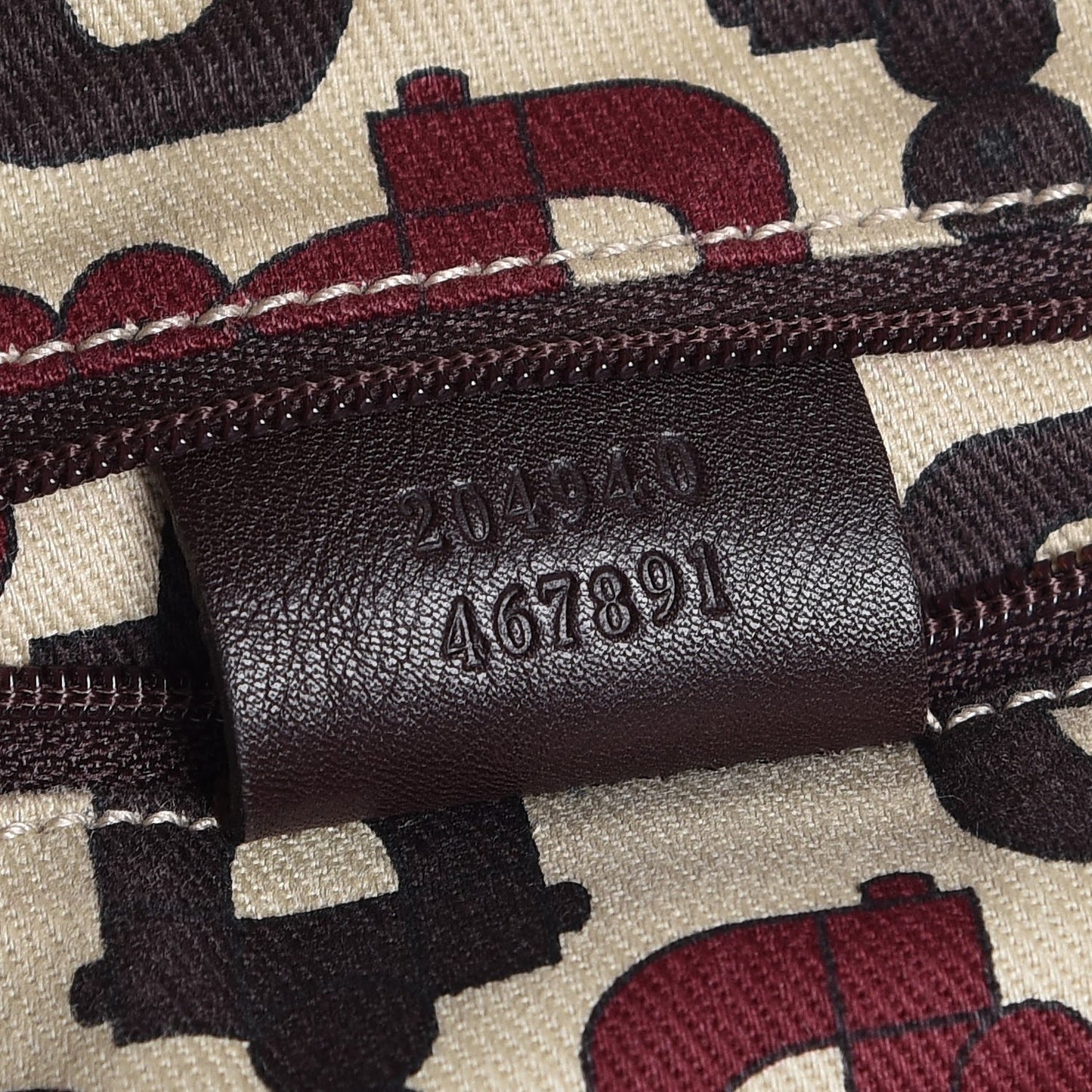 Guccissima Large D Ring Messenger Dark Brown