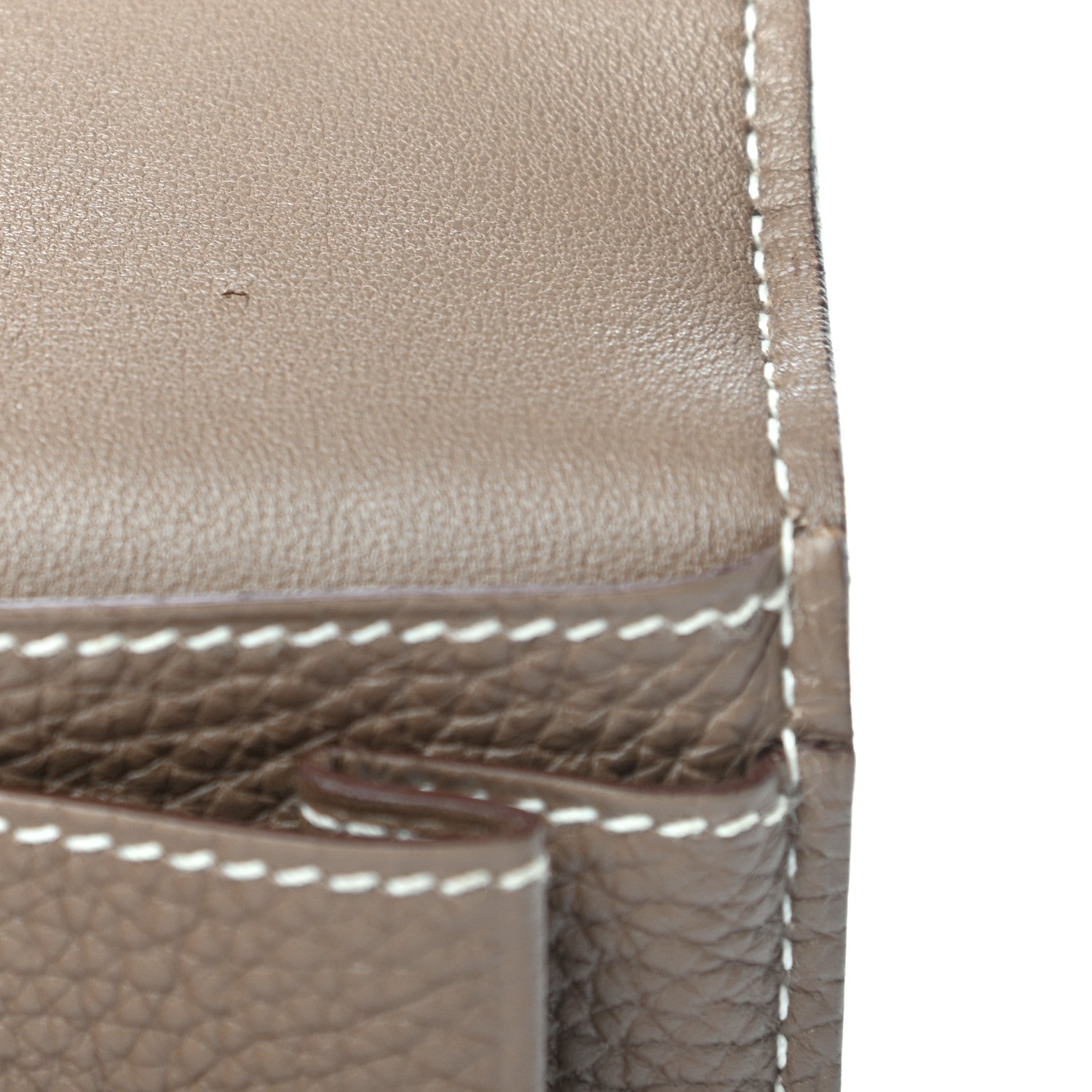 Hermes Togo Dogon Duo Wallet Etoupe 9 of 10