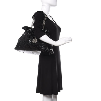 Christian Dior Patent Cannage Medium Le Trente Tote Black 2 of 11