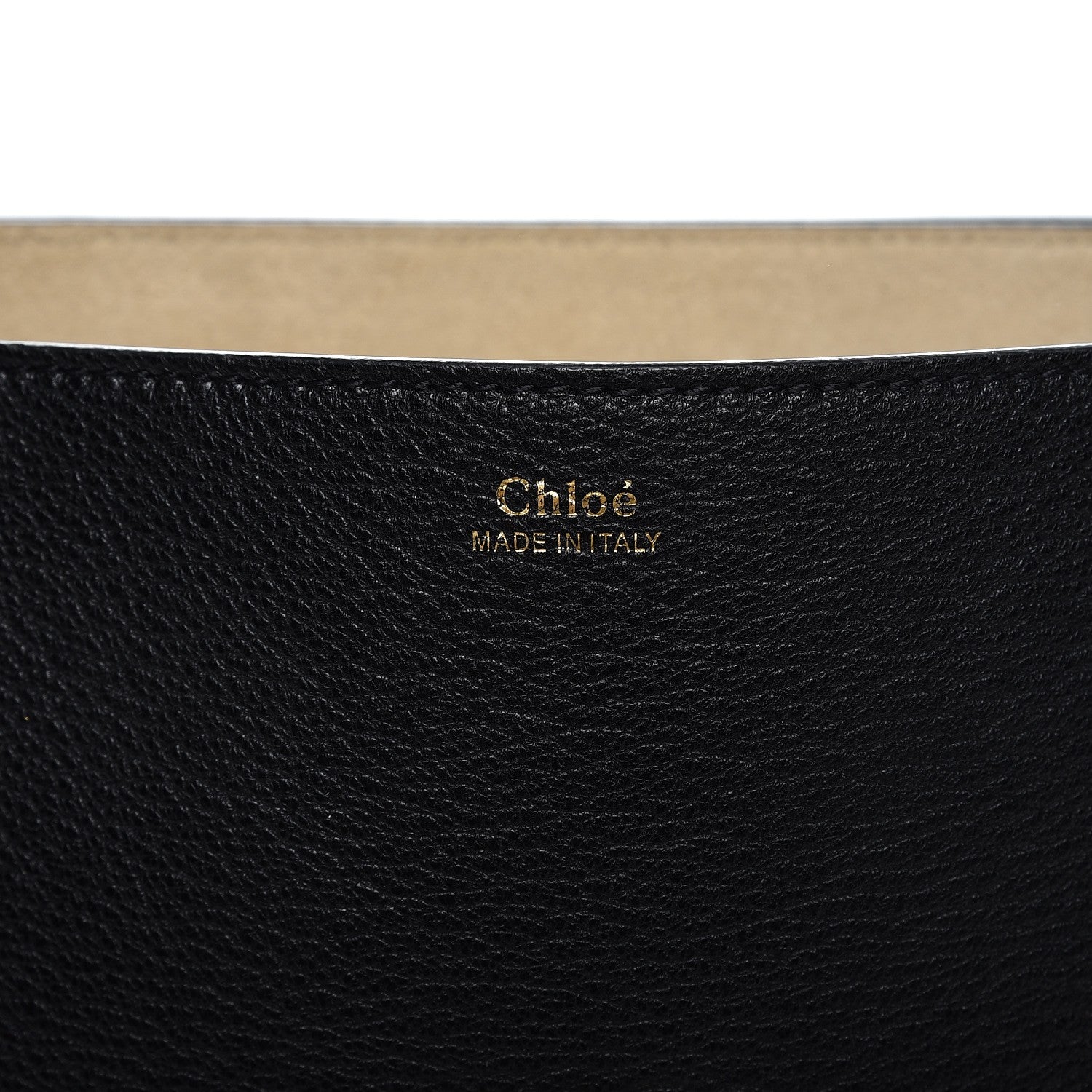 Chloe Grained Lambskin Medium Drew Shoulder Bag Black 6 of 6