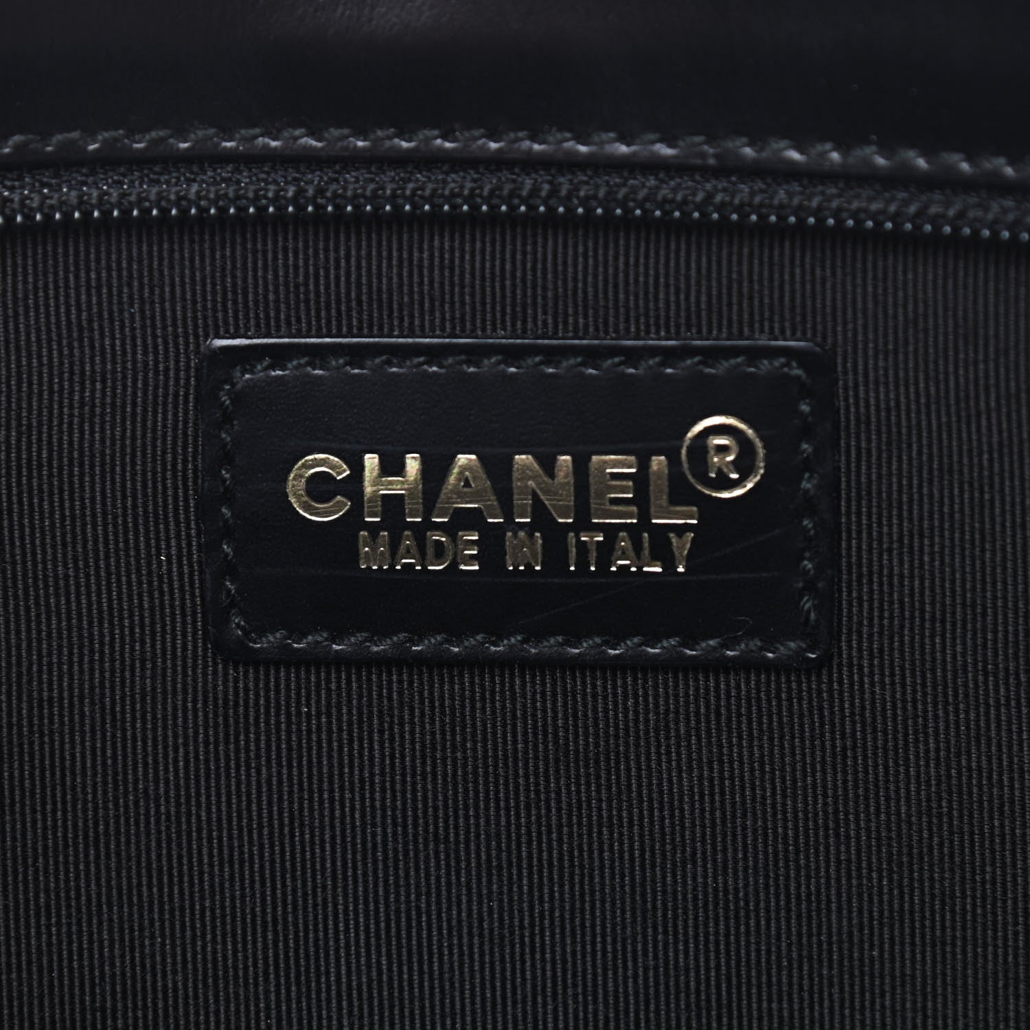 Chanel Canvas Coco ID Chain Clutch Black 6 of 9