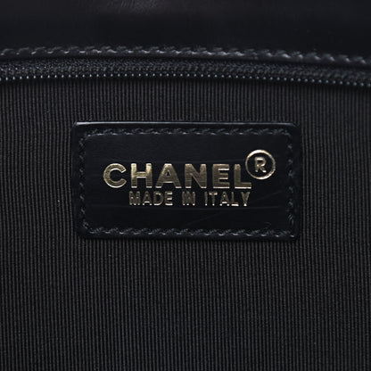 Chanel Canvas Coco ID Chain Clutch Black 6 of 9