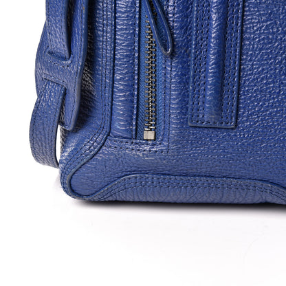 3.1 Phillip Lim 3.1 Textured Calfskin Large Pashli Satchel Cobalt 22 of 26