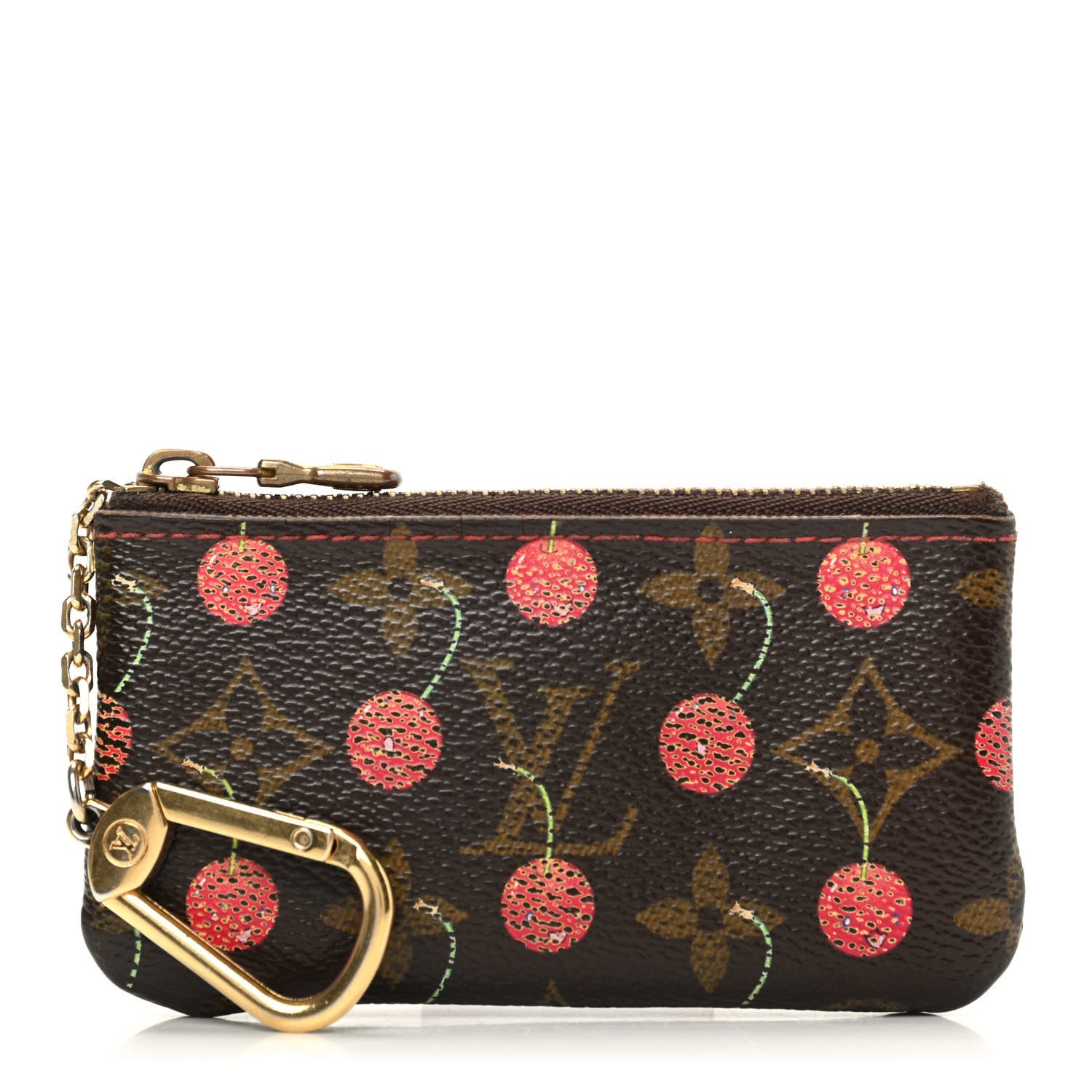 Louis Vuitton Monogram Cerises Key Pouch 1 of 6