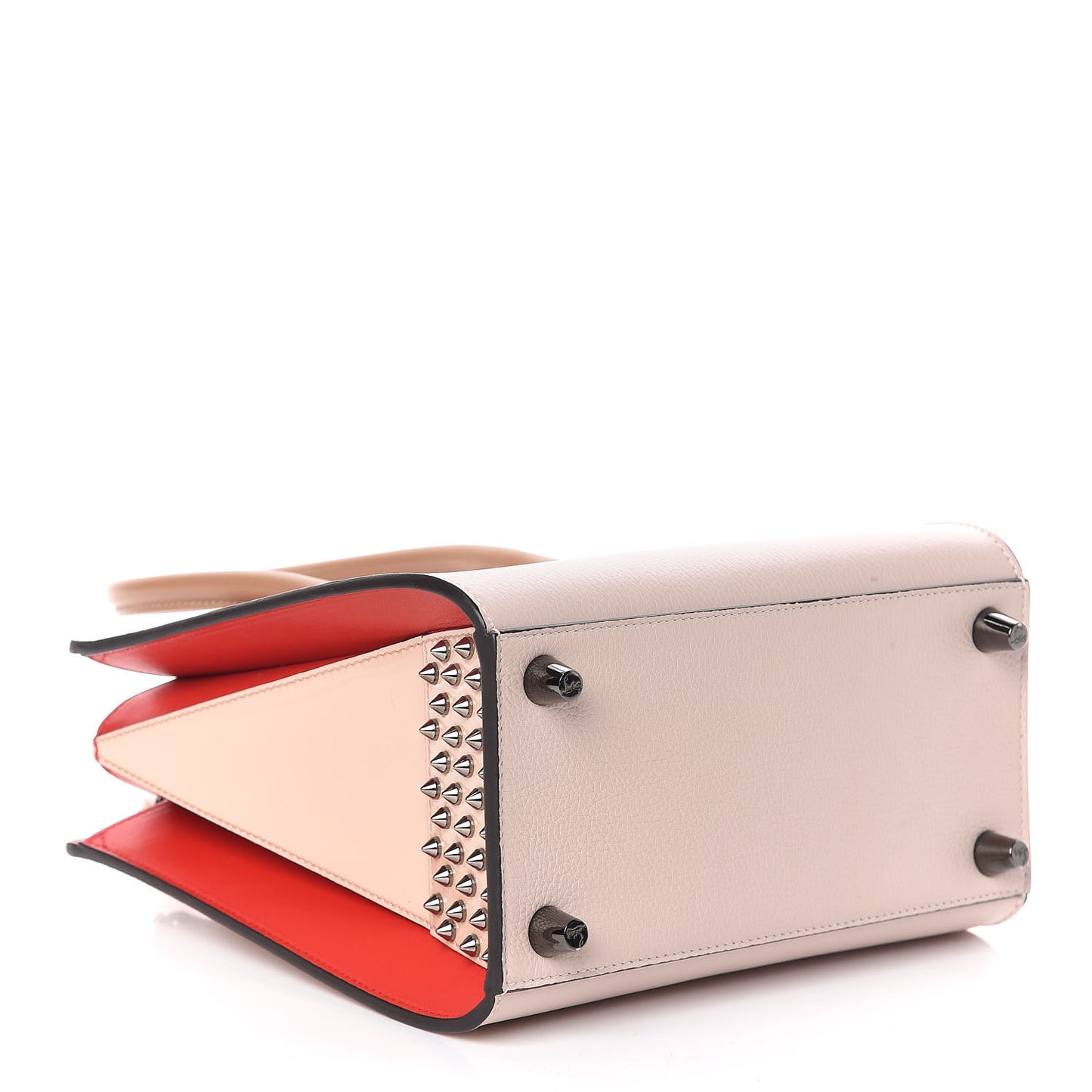 Calfskin Studded Small Paloma Ballerina