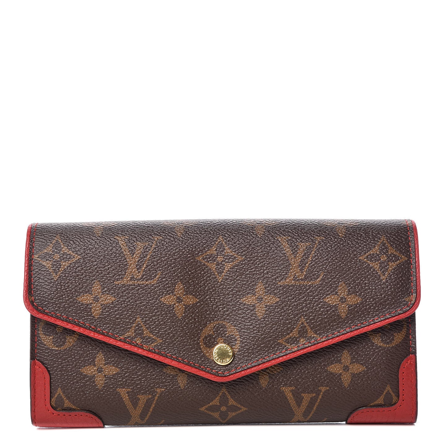 Monogram Sarah Retiro Wallet Cherry