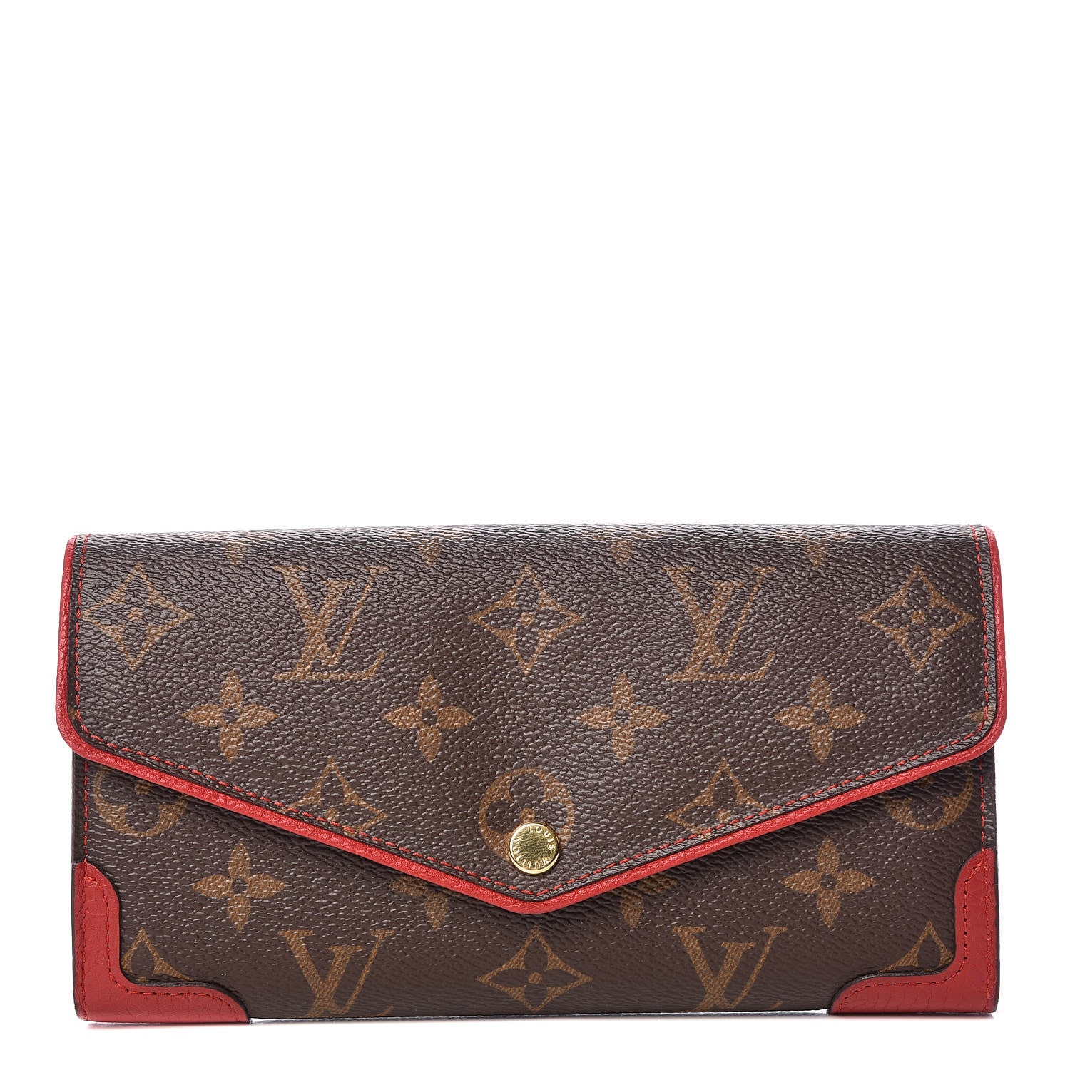 Louis Vuitton Monogram Sarah Retiro Wallet Cherry 1 of 8