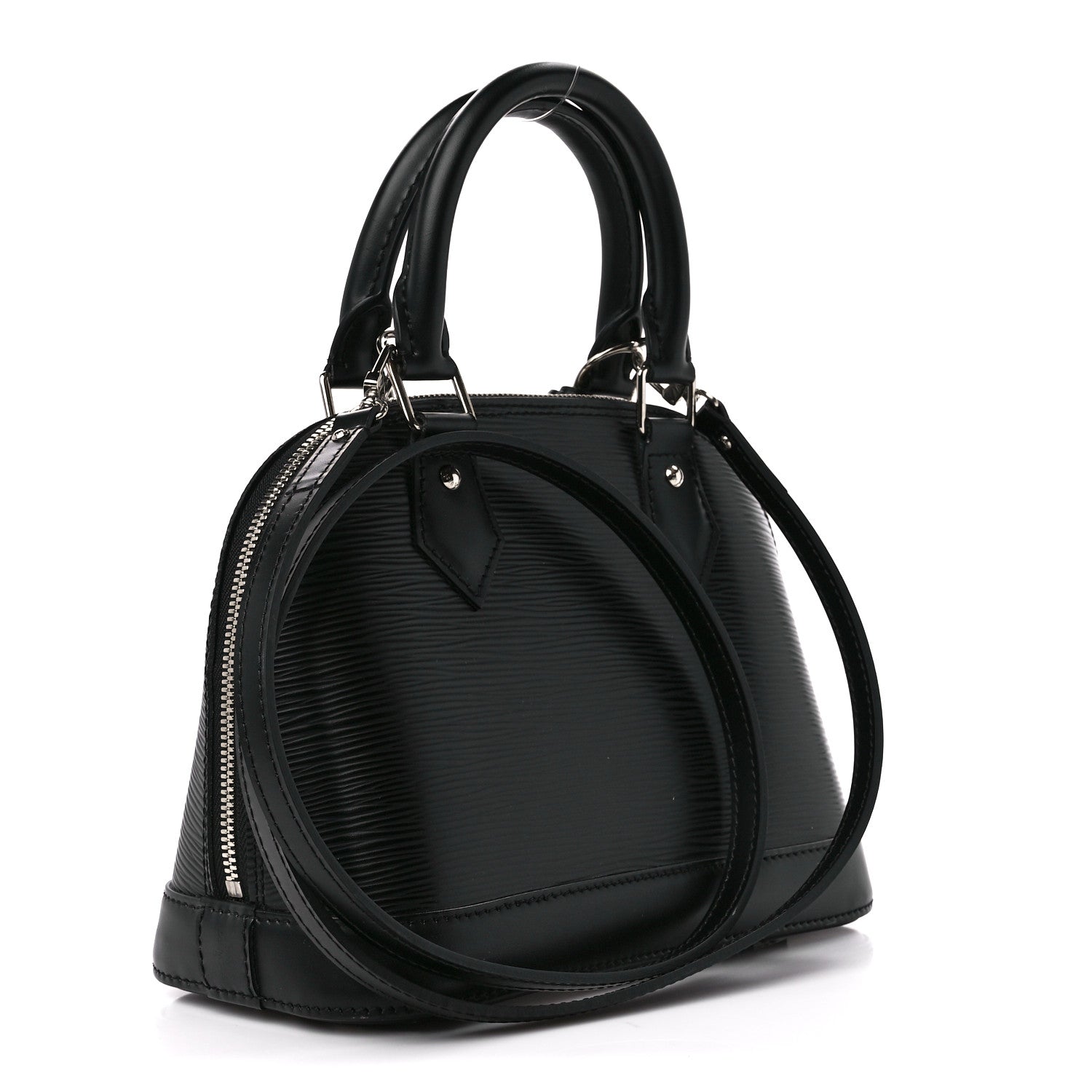 Louis Vuitton Epi Alma BB Black 3 of 14
