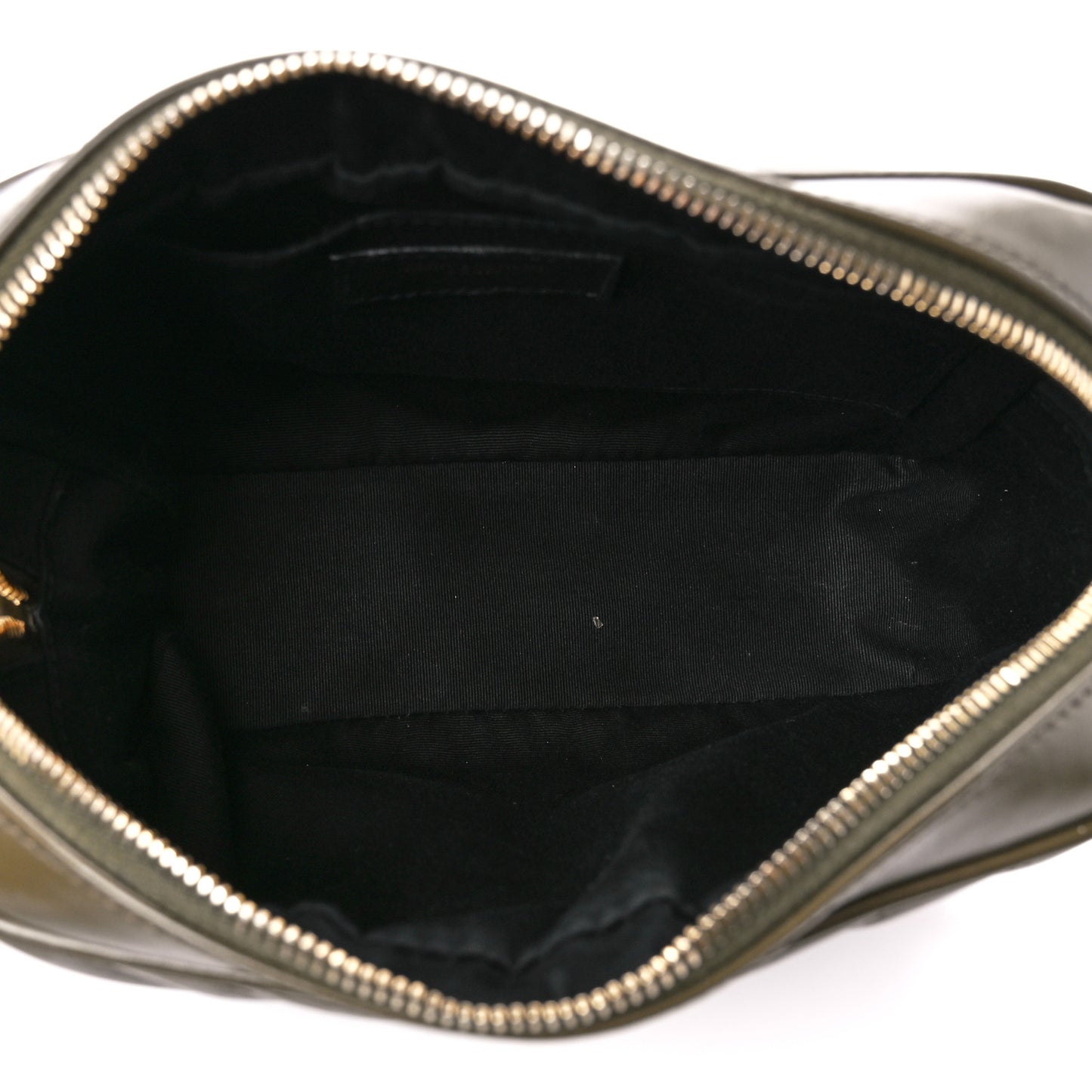 Calfskin Matelasse Monogram Lou Camera Bag Military Olive