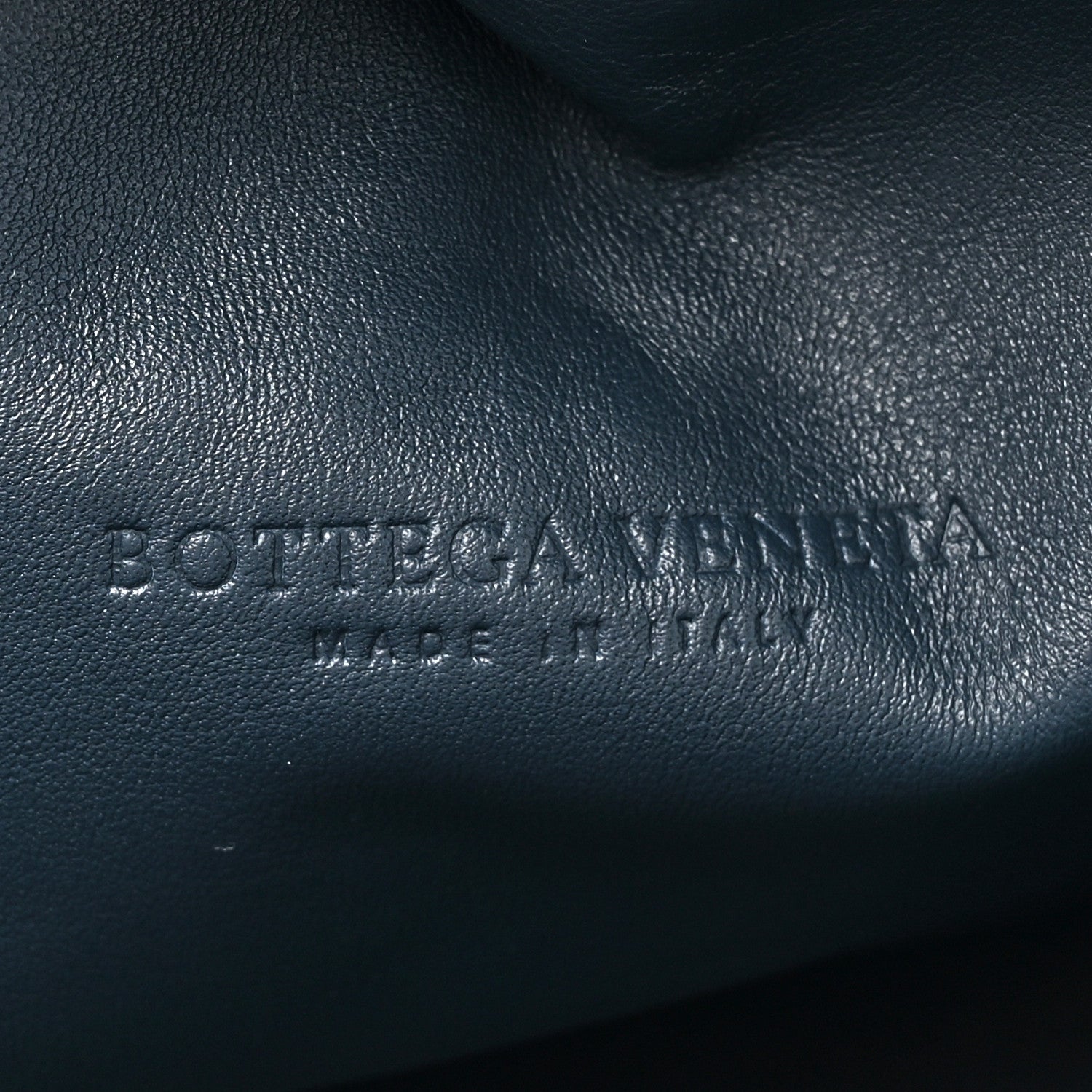 Bottega Veneta Smooth Butter Calf The Pouch Oversized Clutch Deep Blue 7 of 10