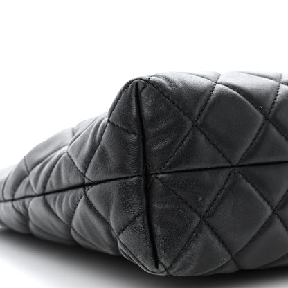 Chanel Lambskin Quilted Medium Urban Delight Tote Black 9 of 11