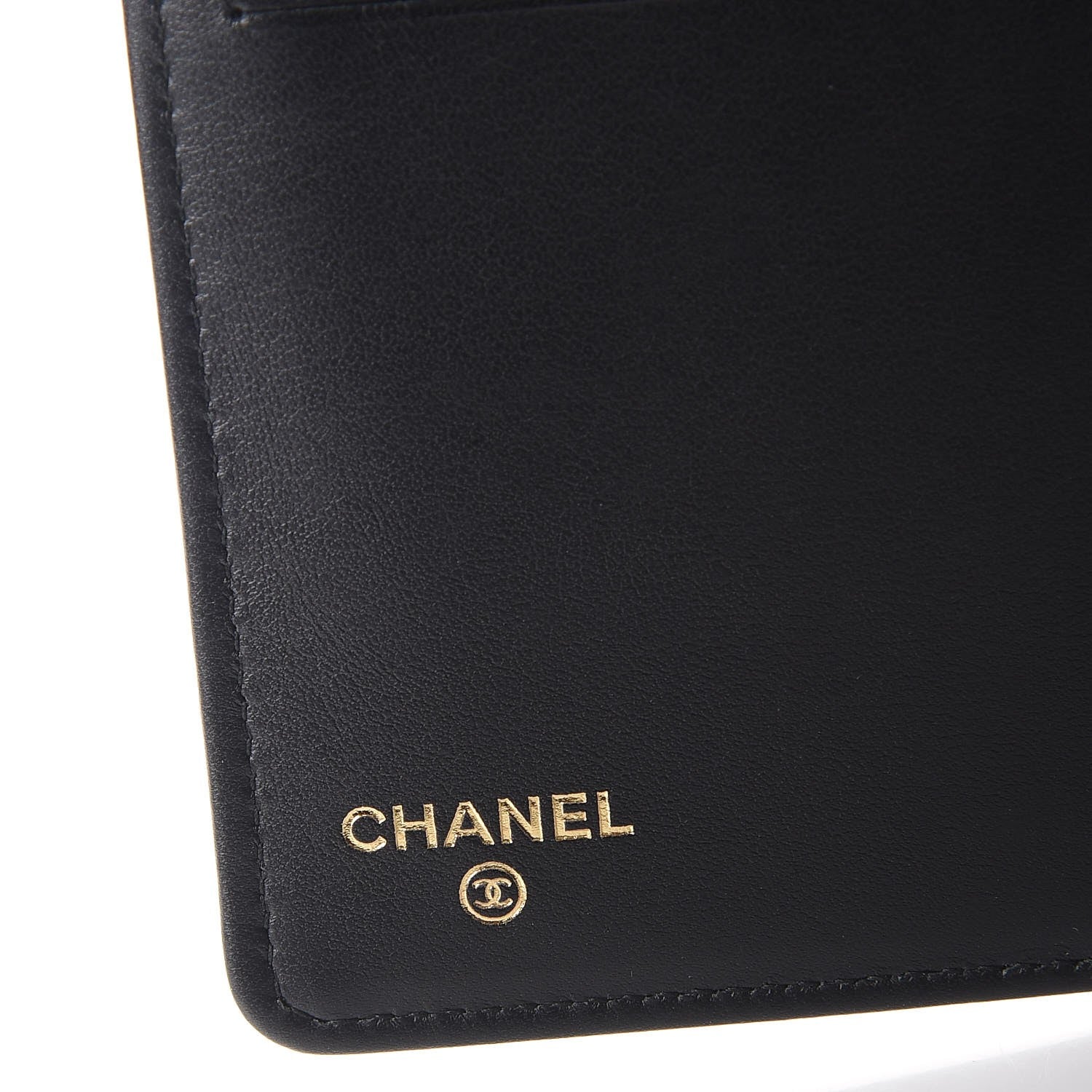 Chanel Caviar Quilted Boy Yen Wallet Black 6 of 9