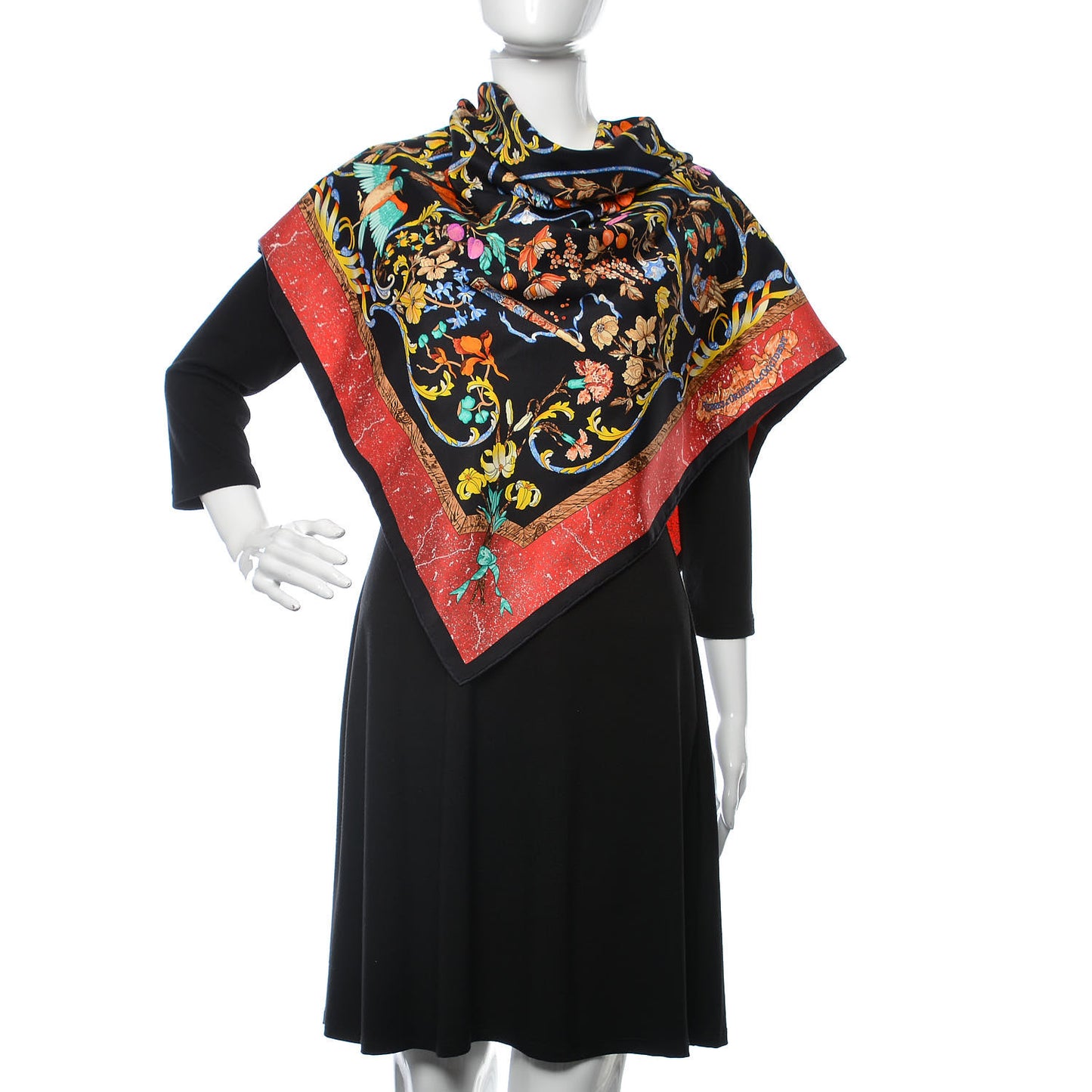 Silk Pierres D'Orient Et D'Occident Scarf 90