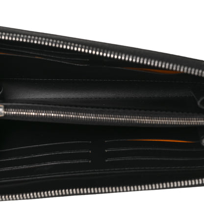 Goyard Goyardine Matignon Zip Around GM Wallet Black 5 of 9