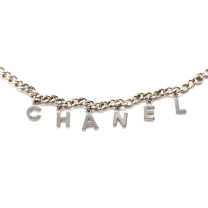 Chanel Metal CC Chain Logo Belt Silver 4 of 5