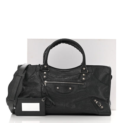 Balenciaga Agneau Giant 12 Silver Hardware Part Time Anthracite 13 of 13