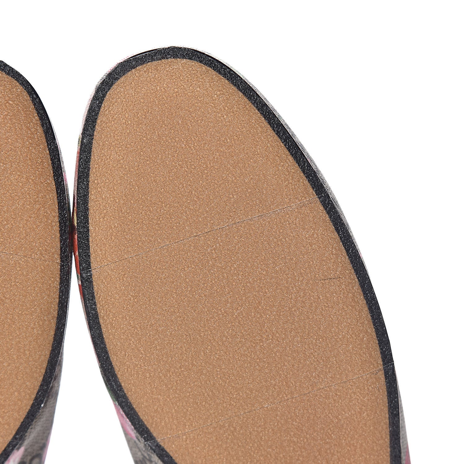 Gucci GG Supreme Monogram Blooms Womens Princetown Slippers 36 Beige Multicolor Dry Rose 7 of 11