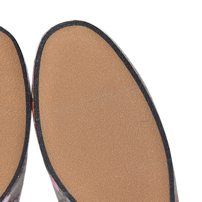 Gucci GG Supreme Monogram Blooms Womens Princetown Slippers 36 Beige Multicolor Dry Rose 7 of 11
