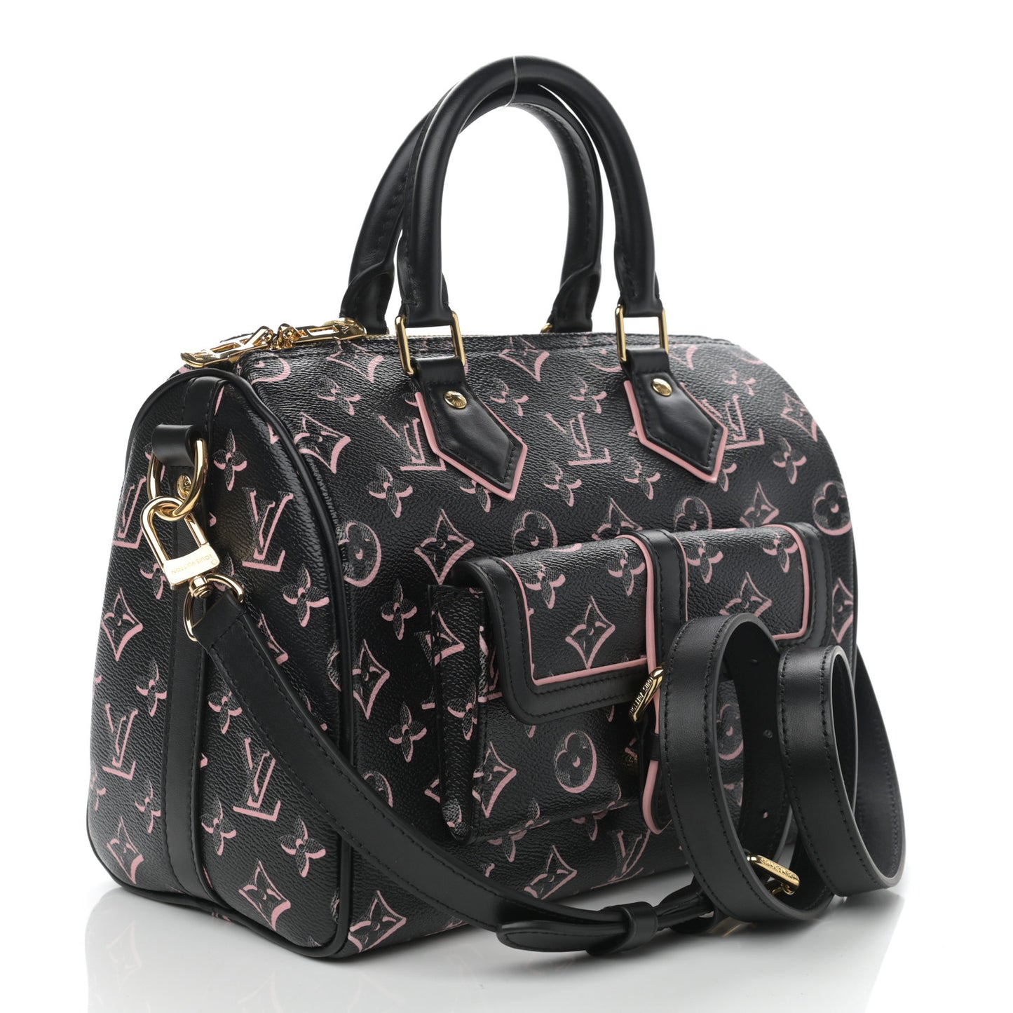 Monogram Fall for You Speedy Bandouliere 25 Black