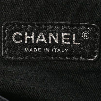 Chanel Canvas Medium Deauville Tote Beige Black 6 of 10