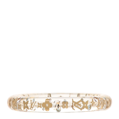 Louis Vuitton Resin Swarovski Medium Inclusion Bracelet PM Transparent 3 of 4