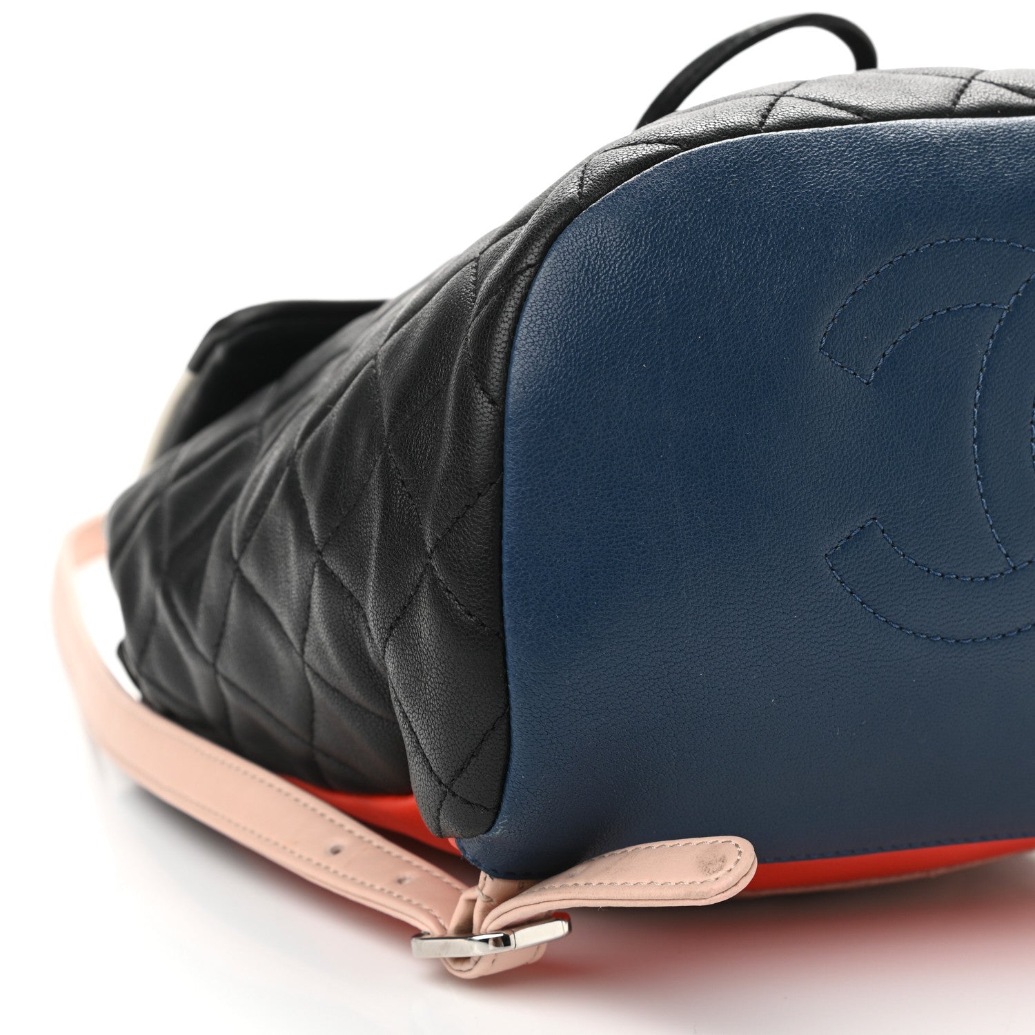 Chanel Lambskin Quilted Small Cuba Urban Spirit Backpack Black 9 of 12