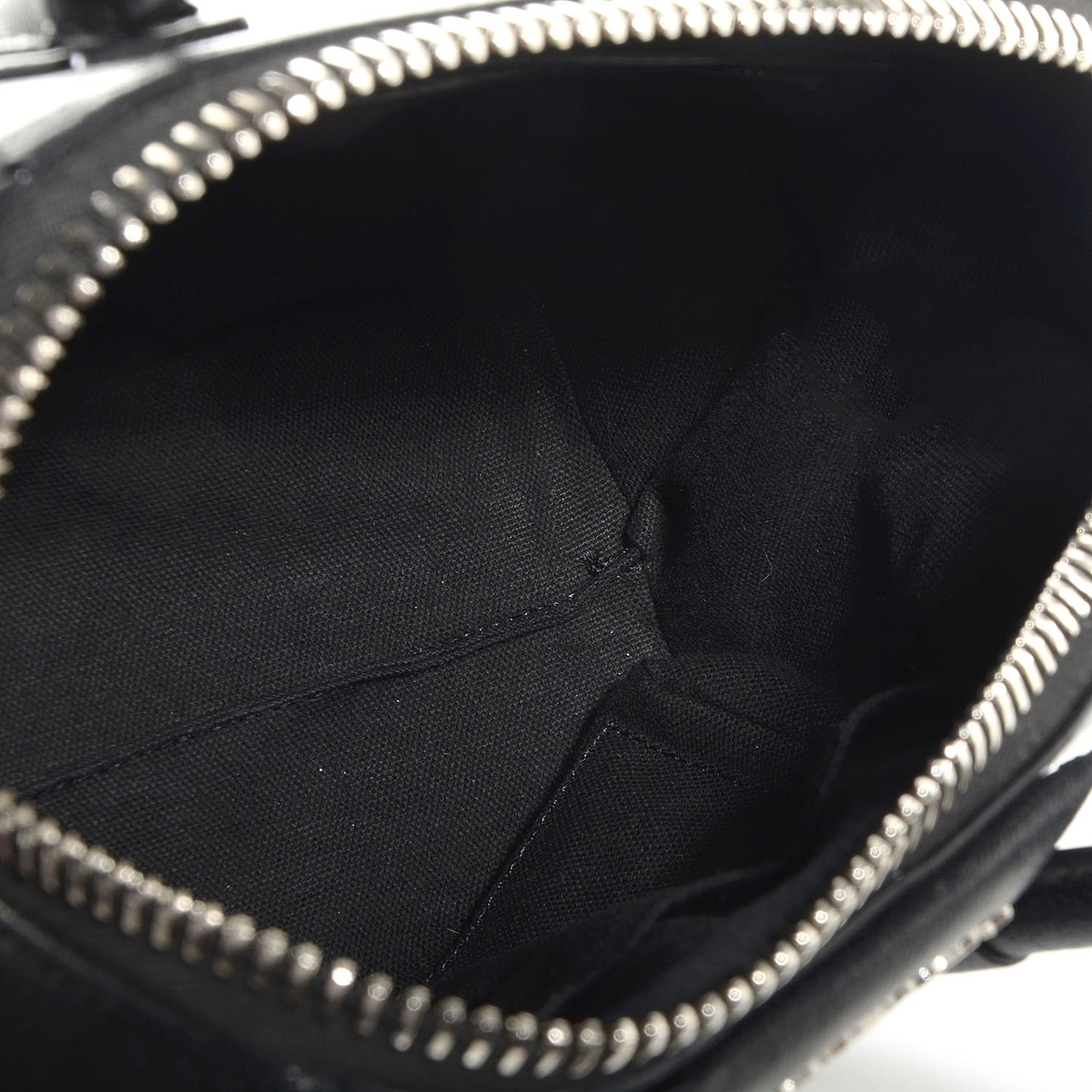 Sugar Goatskin Mini Antigona Black