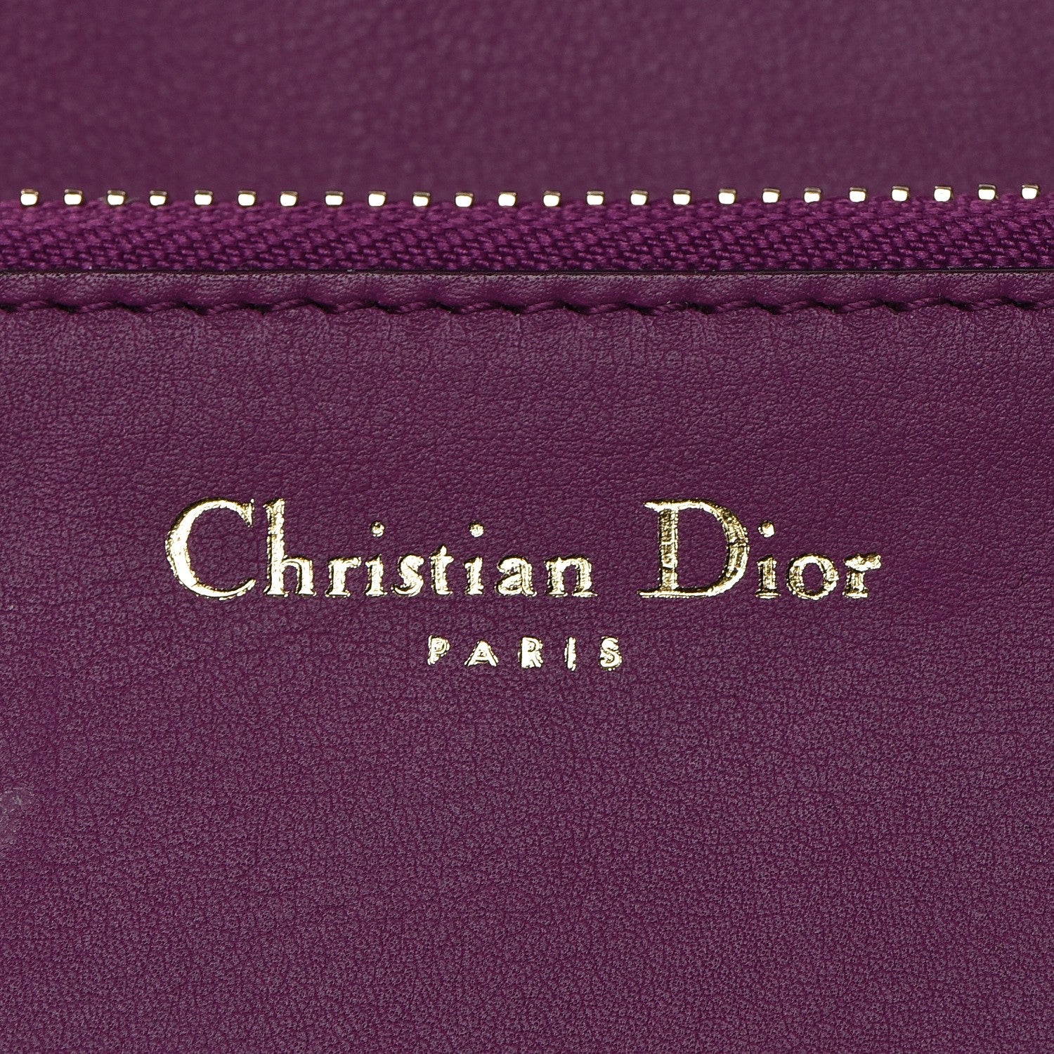 Christian Dior Calfskin Large Diorissimo Bag Purple 16 of 19