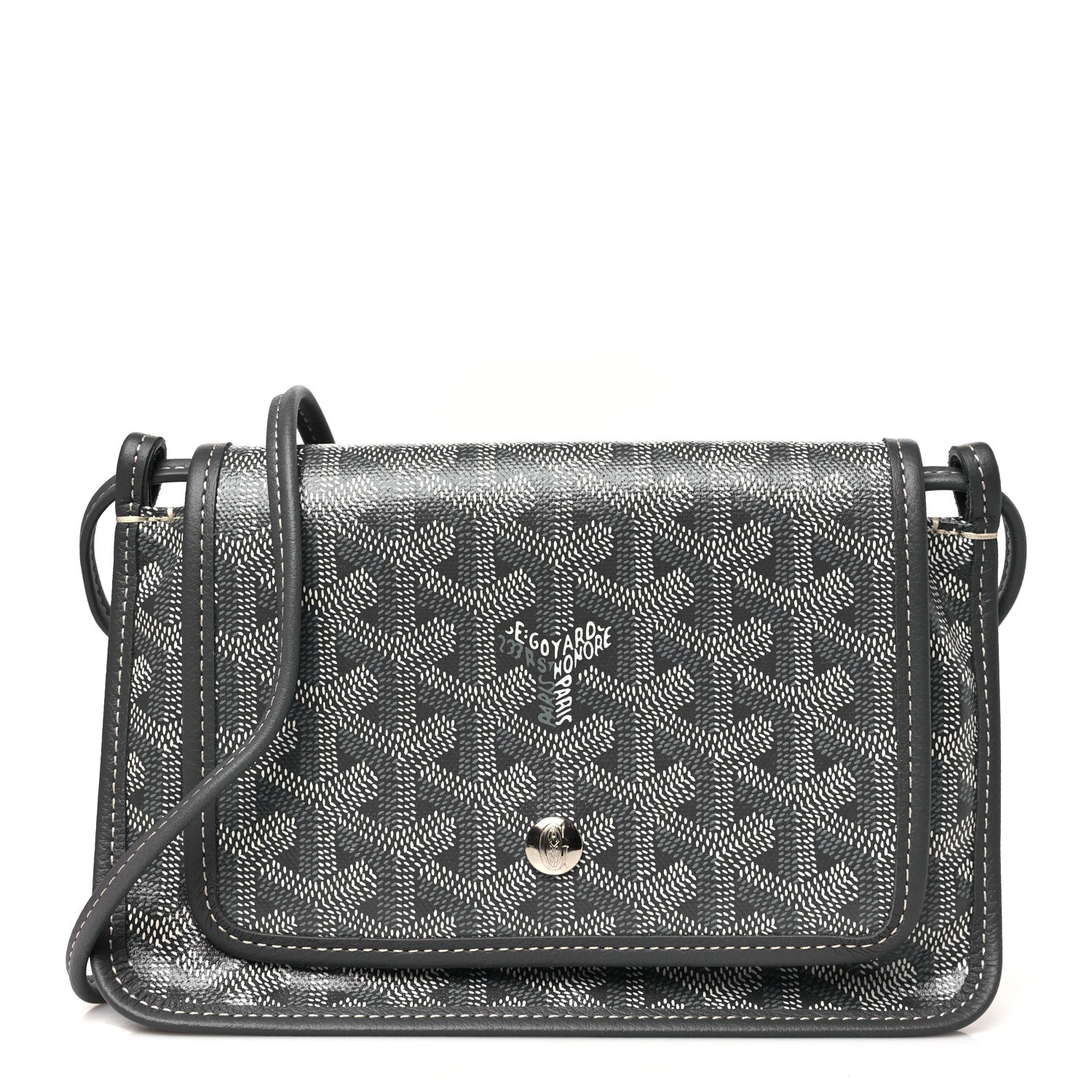 Goyard Goyardine Plumet Wallet Clutch Grey 1 of 8