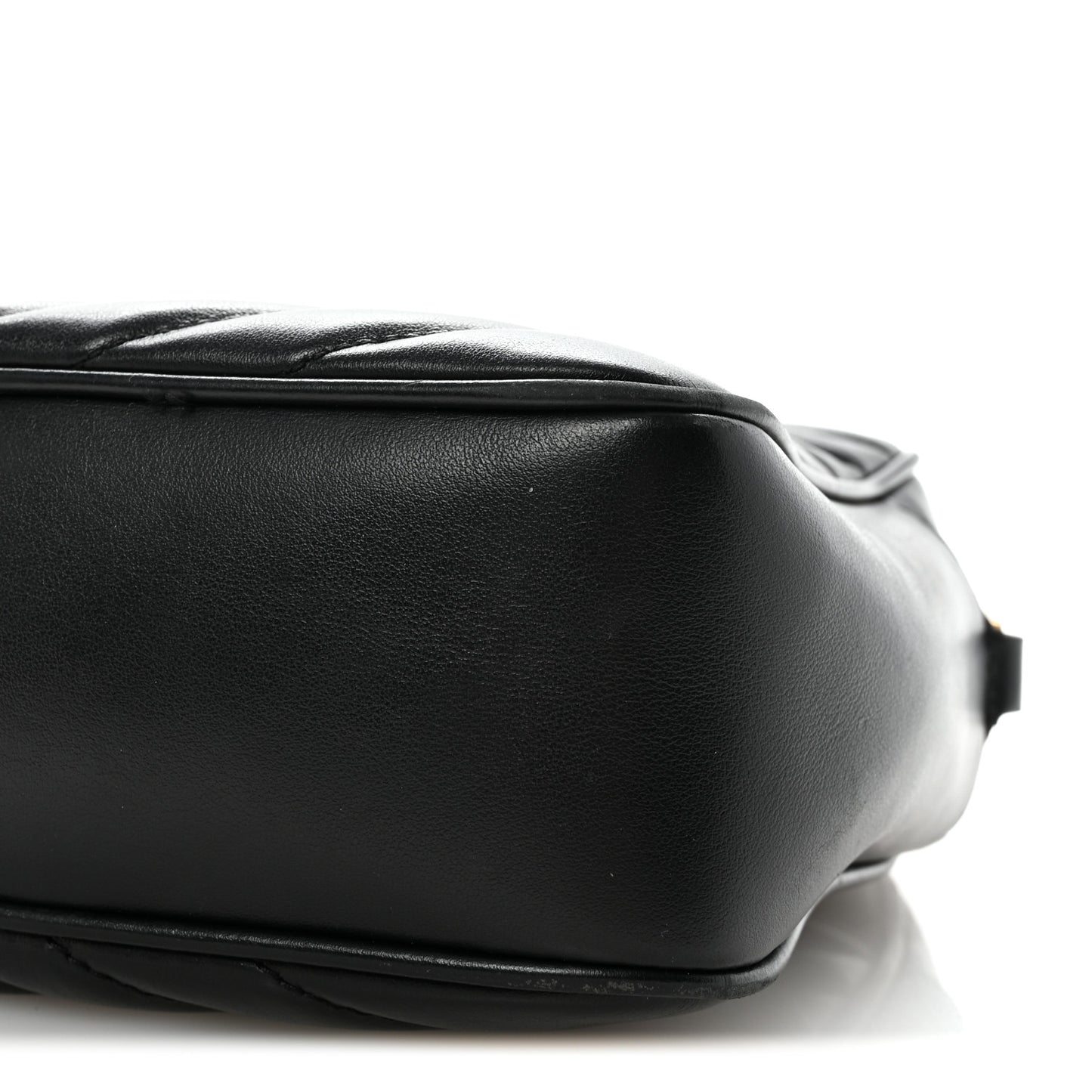 Calfskin Matelasse Monogram Lou Camera Bag Black