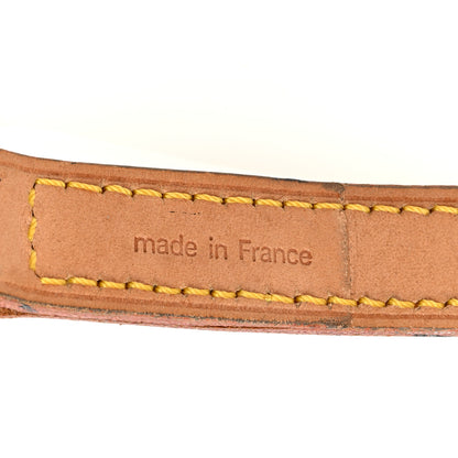Louis Vuitton Vachetta 16mm Long Shoulder Strap VVN 4 of 6