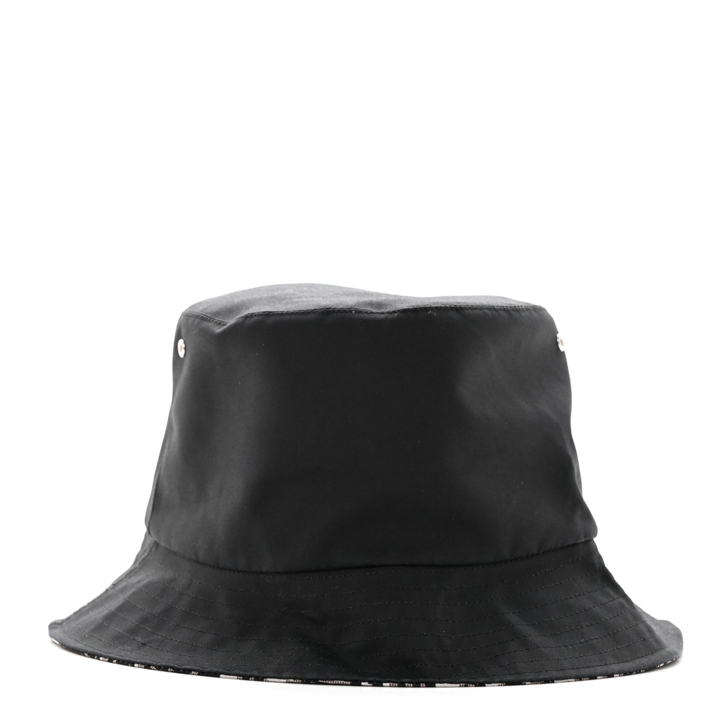 Oblique Reversible Teddy-D Brim Bucket Hat 58 Black