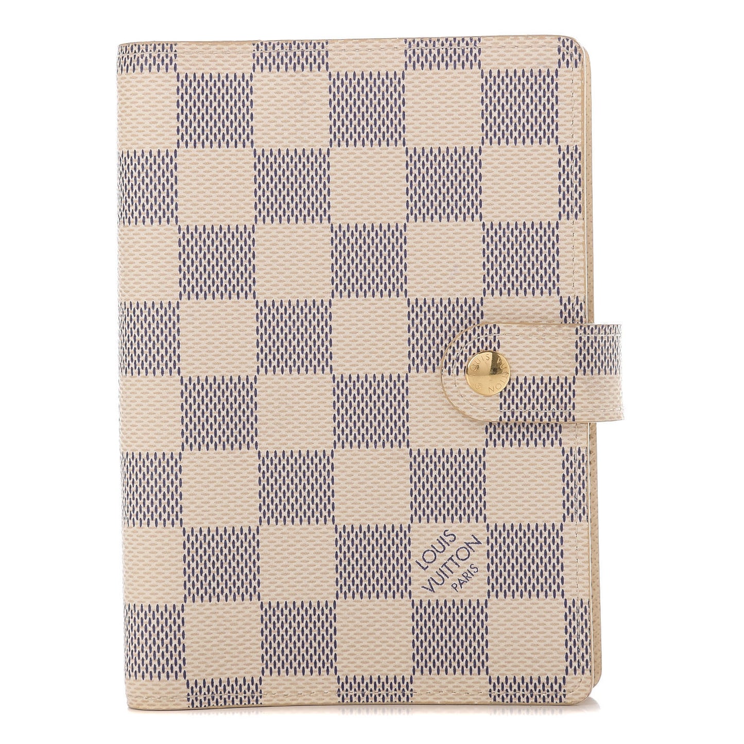 Damier Azur Small Ring Agenda Cover