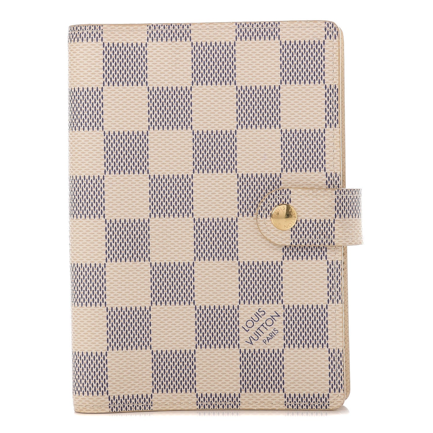Louis Vuitton Damier Azur Small Ring Agenda Cover 1 of 9