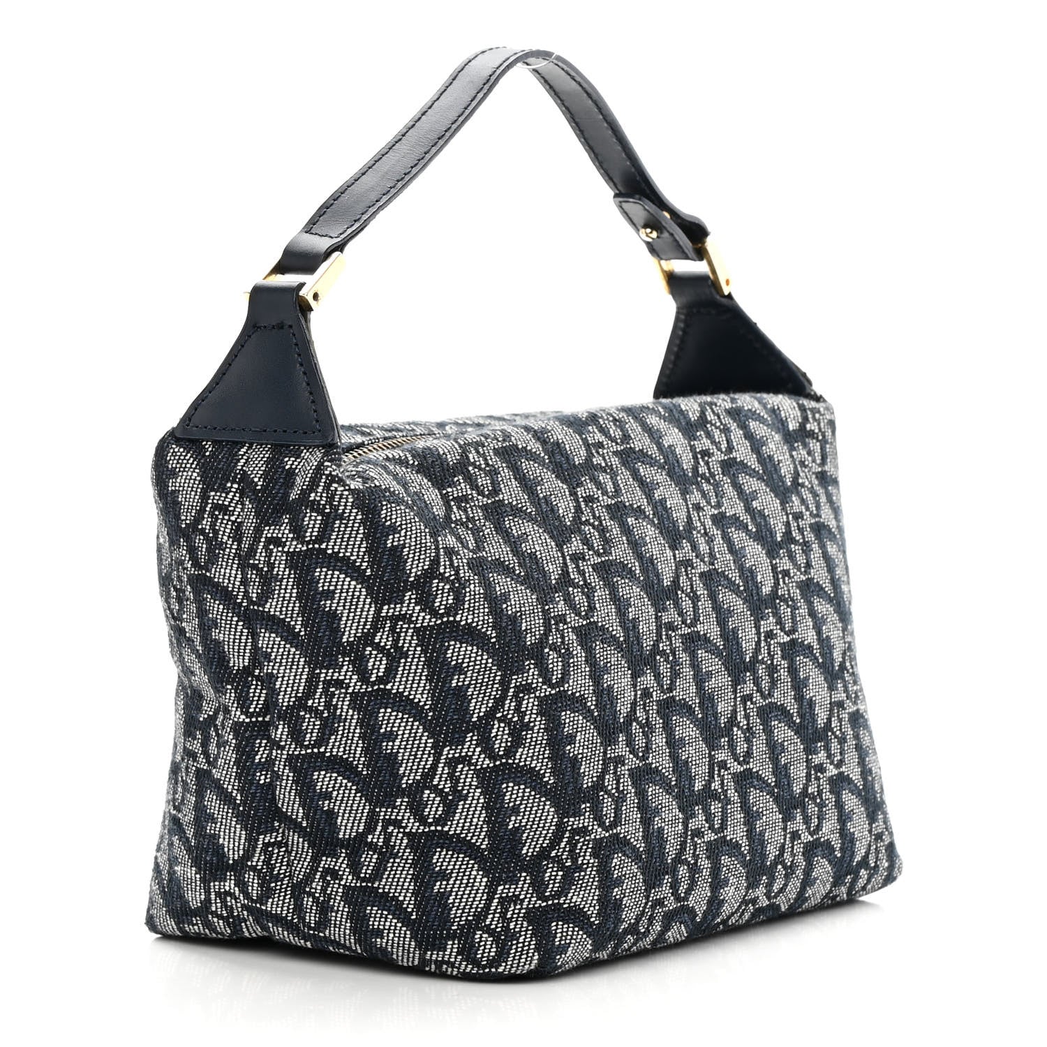 Christian Dior Monogram Pochette Navy 2 of 13