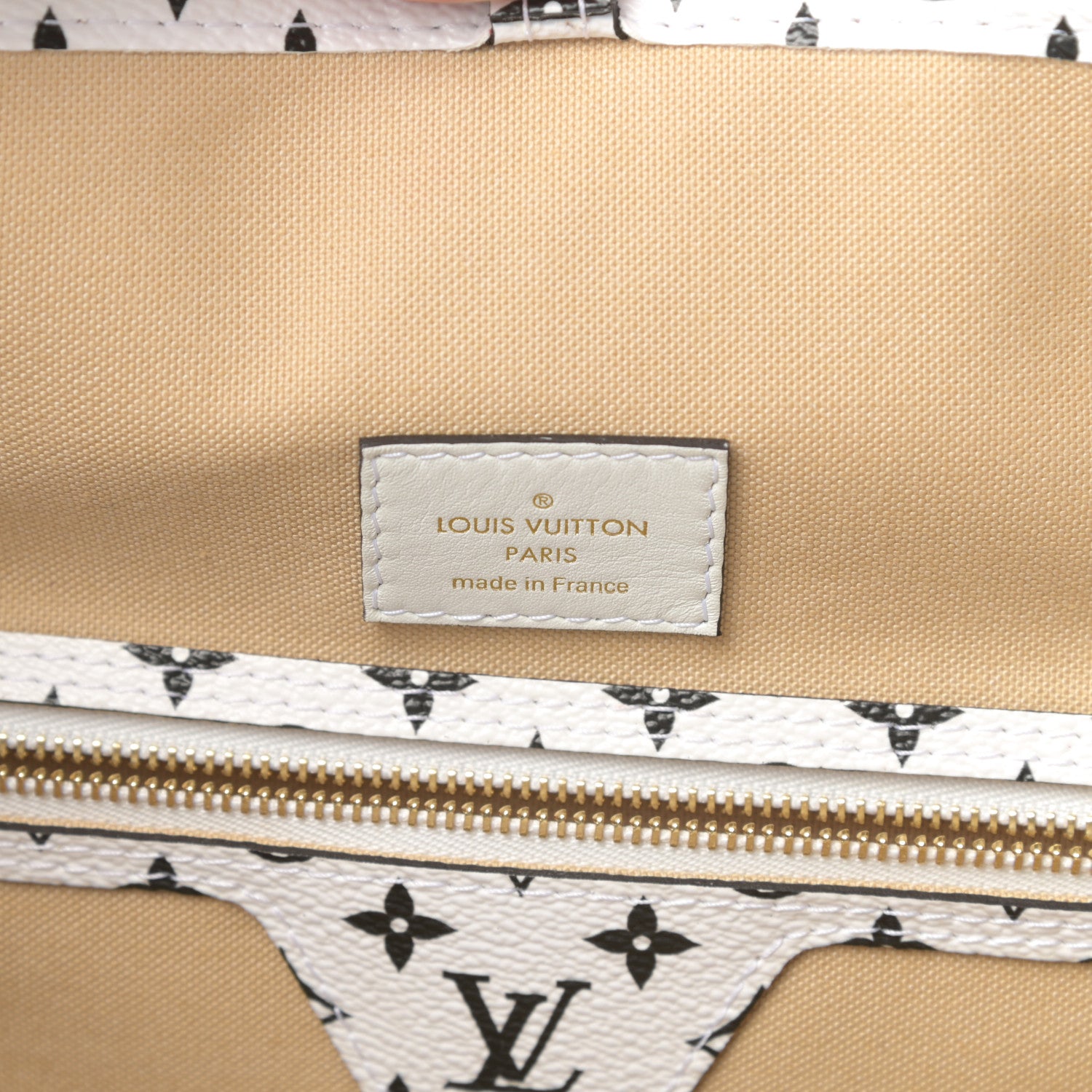 Louis Vuitton Monogram Giant Neverfull MM Kaki 6 of 12