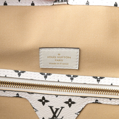 Louis Vuitton Monogram Giant Neverfull MM Kaki 6 of 12