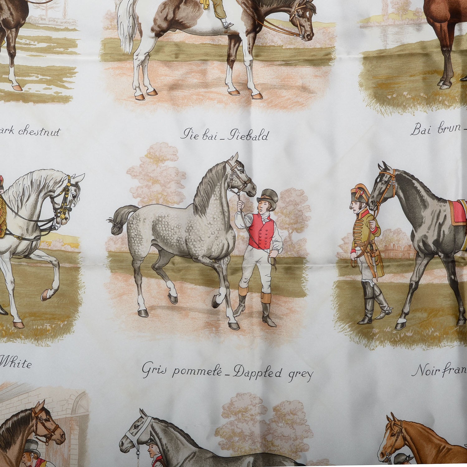 Hermes Silk Les Robes Scarf 90 1 of 4