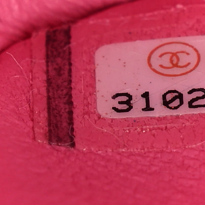 Chanel Caviar Quilted Medium Double Flap Pink 7 of 10