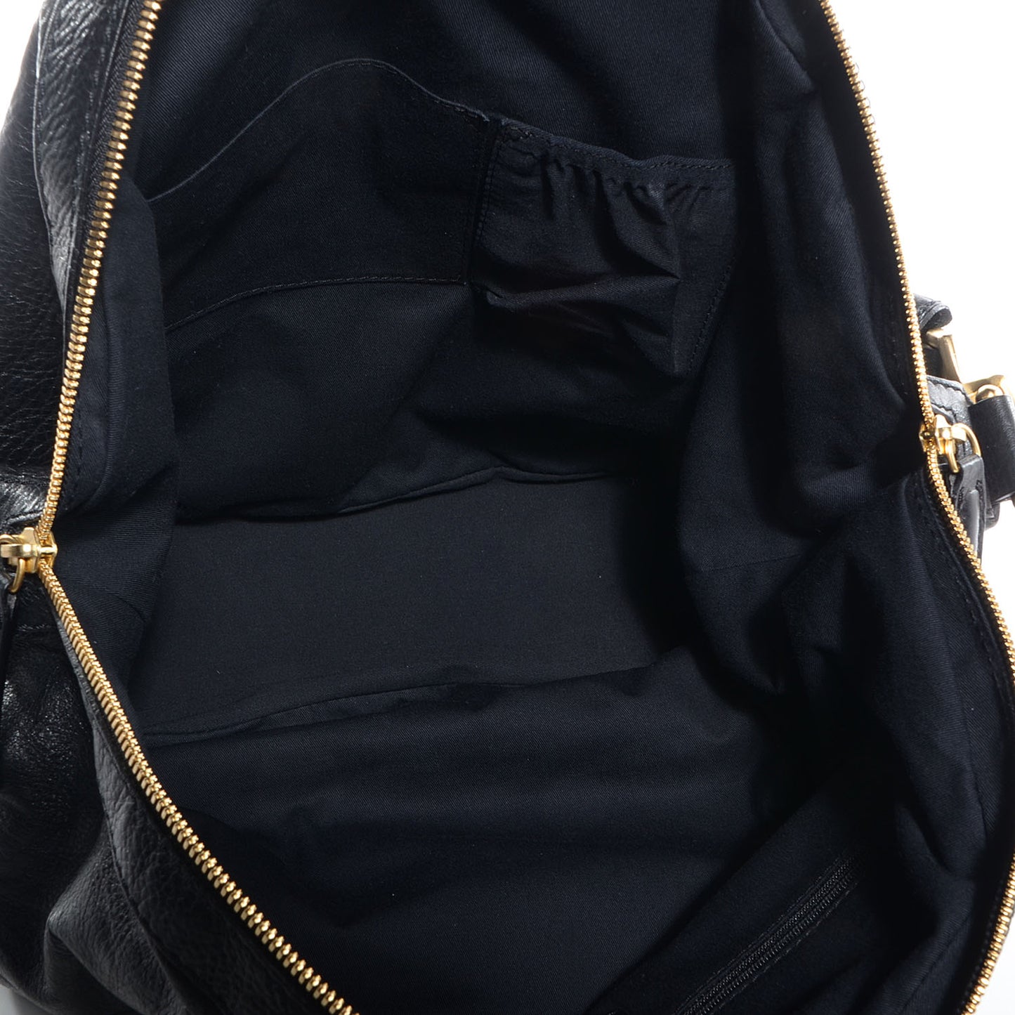 Leather Medium Pocket Nightingale Black