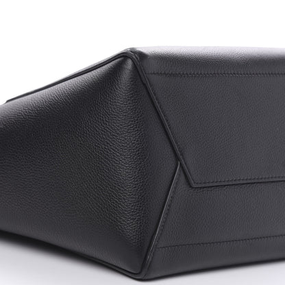 Celine Soft Grained Calfskin Sangle Bucket Bag Black 7 of 10